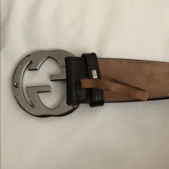 Gucci lifestyle 85 Belt - Brown red green - Picture 4 of 5